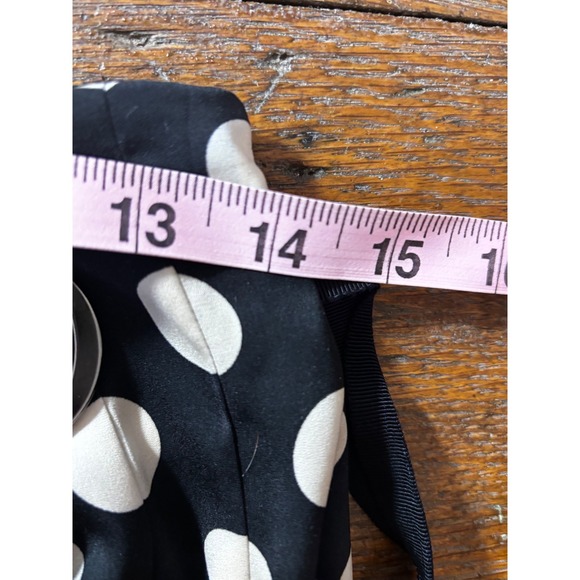 Zara Woman Mixed Print Pleated Midi Skirt Plaid Polka Dot Floral Black Red M - Picture 9 of 16